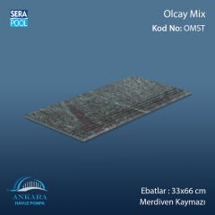 Olcay Mix 33x66x0,76 cm Merdiven Kaymazı