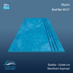 Marin 33x66x0,76 cm Merdiven Kaymazı
