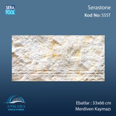 Serastone 33x66x0,76 cm Merdiven Kaymazı