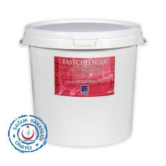 “FASTCHLOR 100” Stabilize Triklor Granülü, %90 Klor İçeriği - 5 Kg.