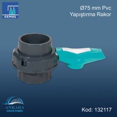Ø75 Pvc Yapıştırma Dişli Rakor