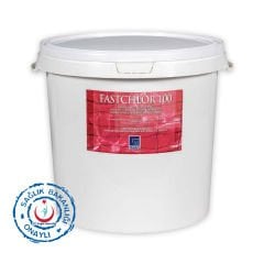 “FASTCHLOR 100” Stabilize Triklor Granülü, %90 Klor İçeriği - 30 Kg.