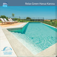 Serapool Relax Green Porselen Karo Fileli 5x5 cm - m²