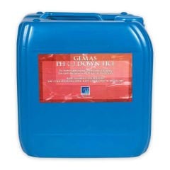 “pH (-) DOWN HCl” Sıvı pH Düşürücü ve Kireç Temizleyici. (%30 Hidroklorik asit) - 35 KG