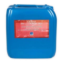 “pH (-) DOWN HCl” Sıvı pH Düşürücü ve Kireç Temizleyici. (%30 Hidroklorik asit) - 35 KG