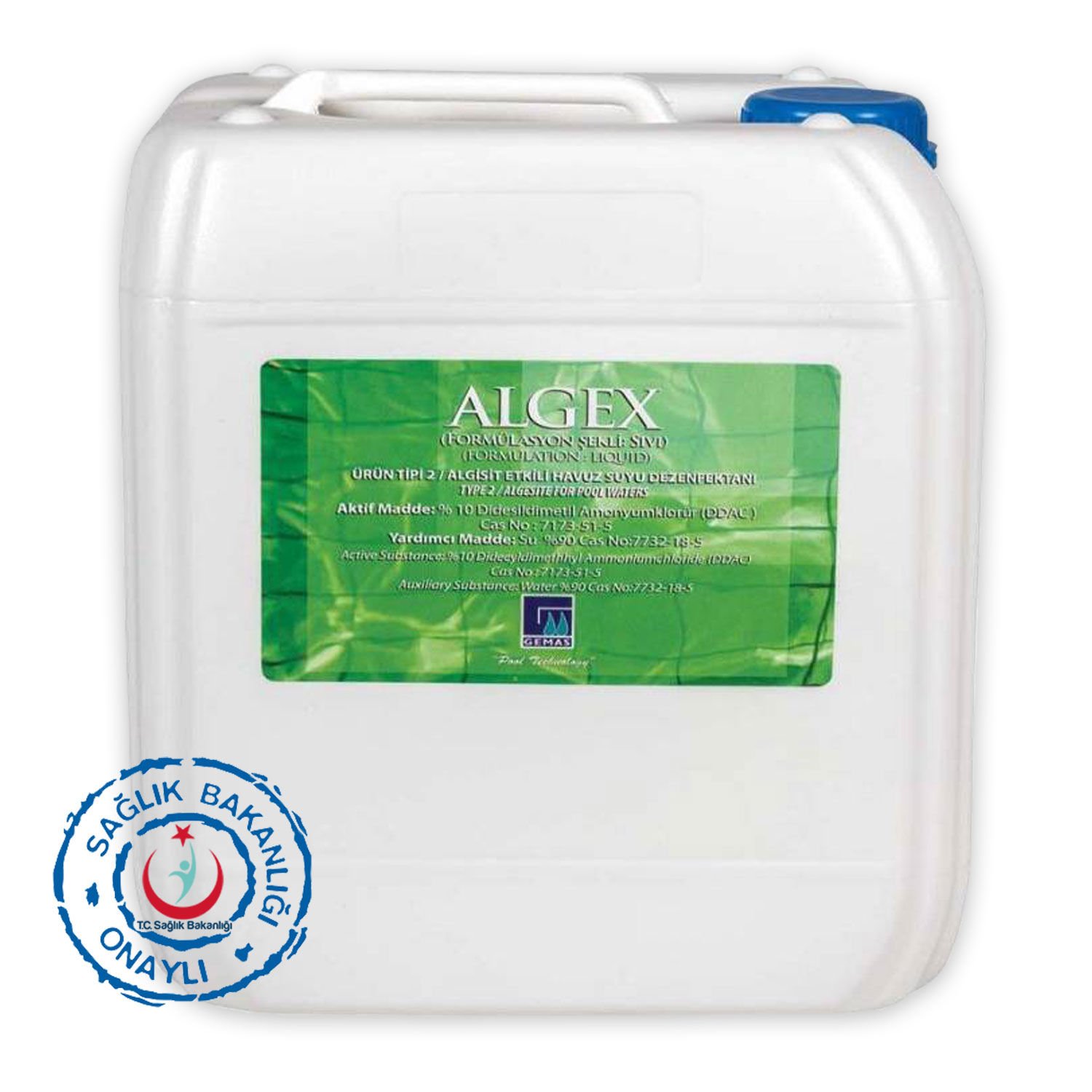 “ALGEX” Yosun Öldürücü - 10 L