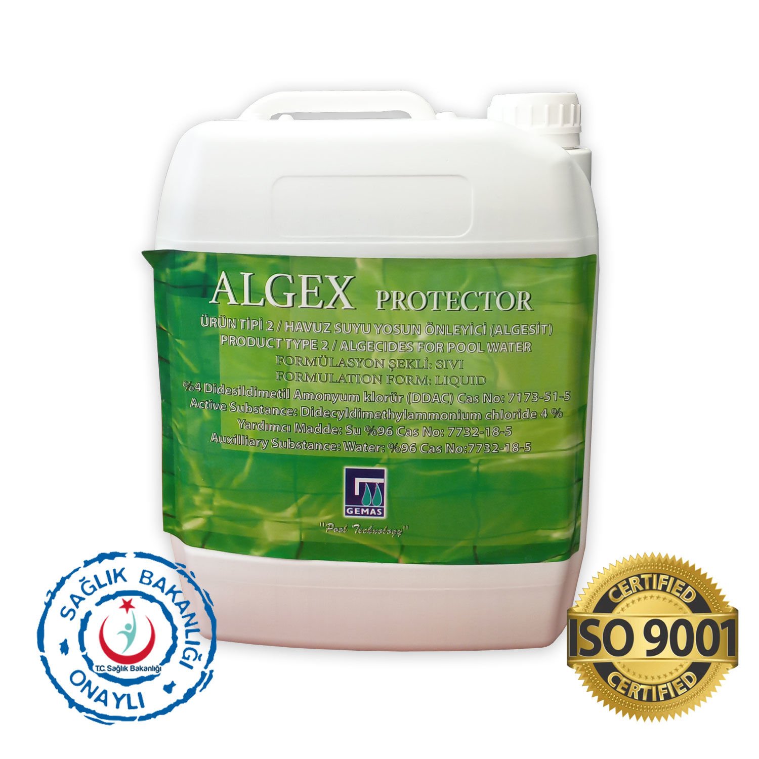 “ALGEX PROTECTOR” Yosun Önleyici - 5 L