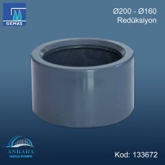Ø200 - Ø160 Redüksiyon