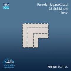 Universal Porselen Izgara - 38,5x38,5 cm Sırsız