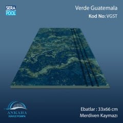 Verde Guatemala 33x66x0,76 cm Merdiven Kaymazı