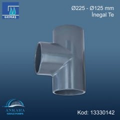 Ø225 - Ø125 mm İnegal Te
