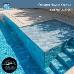 Serapool Oceano Porselen Karo 33x66 cm - m²
