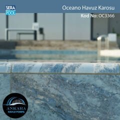 Serapool Oceano Porselen Karo 33x66 cm - m²