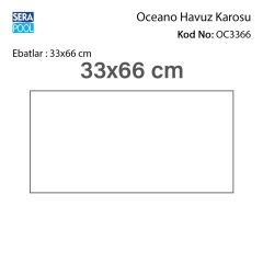 Oceano (33x66 cm) Porselen Karo - m² 'si