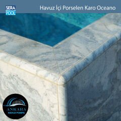 Oceano (33x33 cm) Porselen Karo - m² 'si
