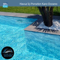 Oceano (33x33 cm) Porselen Karo - m² 'si
