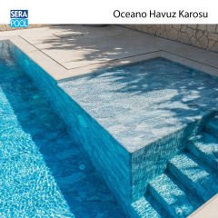 Oceano (10x10 cm / Fileli) Porselen Karo - m² 'si