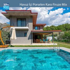 Firuze Mix (33x66x0,76 cm) Porselen Karo - m² 'si
