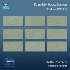 Kaan Mix (33x33 cm) Porselen Karo - m² 'si