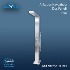 Ankaduş Havuzbaşı Duş Paneli - Inox