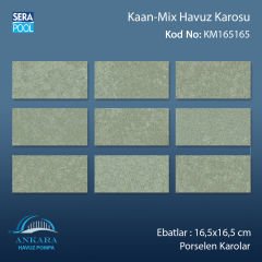 Kaan Mix (16,5x16,5 cm) Porselen Karo - m² 'si