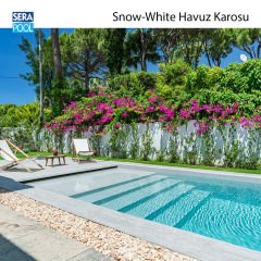 Snow White (33x66 cm) Porselen Karo - m² 'si