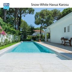 Snow White (33x66 cm) Porselen Karo - m² 'si