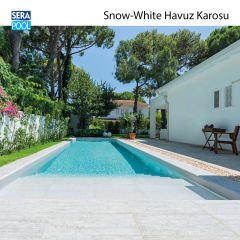 Snow White (10x10 cm / Fileli) Porselen Karo - m² 'si