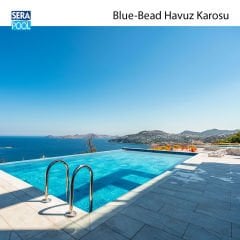 Blue Bead (33x66 cm) Porselen Karo - m² 'si