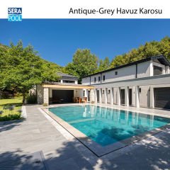 Antique Grey (33x66 cm) Porselen Karo - m² 'si