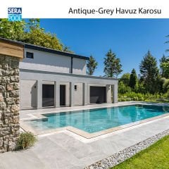Antique Grey (33x66 cm) Porselen Karo - m² 'si