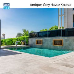 Antique Grey (33x66 cm) Porselen Karo - m² 'si