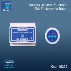 Kablolu Uzaktan Kumanda - Tek Fonksiyonlu Buton