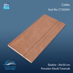 Cotto 30x50 cm Porselen Tutamak