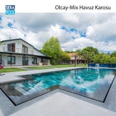 Olcay Mix (5x5 cm / Fileli) Porselen Karo - m² 'si