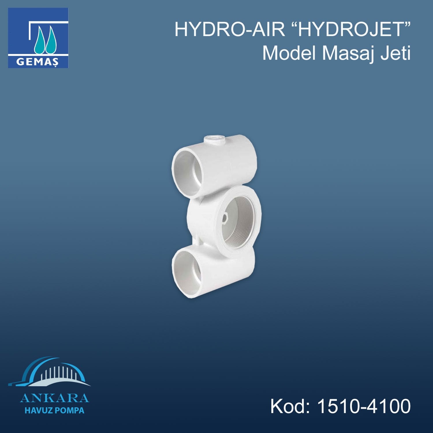 HYDRO-AIR ''HYDROJET'' Model Masaj Jeti