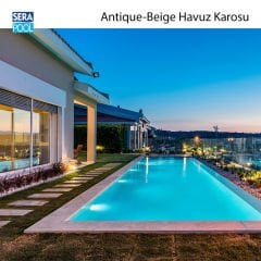 Antique Beige (33x66 cm) Porselen Karo - m² 'si