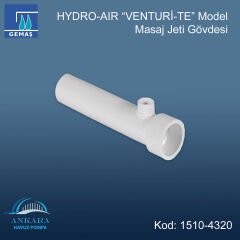 HYDRO-AIR “VENTURİ-TE” Model Masaj Jeti Gövdesi