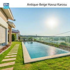 Antique Beige (10x10 cm / Fileli) Porselen Karo - m² 'si