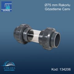Ø75 mm Rakorlu Gözetleme Camı