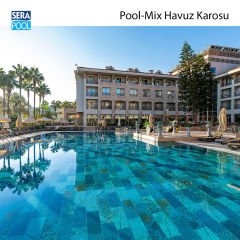 Pool Mix (33x66 cm) Porselen Karo - m² 'si