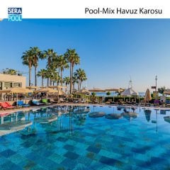 Pool Mix (5x5 cm / Fileli) Porselen Karo - m² 'si