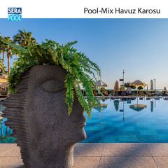 Pool Mix (5x5 cm / Fileli) Porselen Karo - m² 'si
