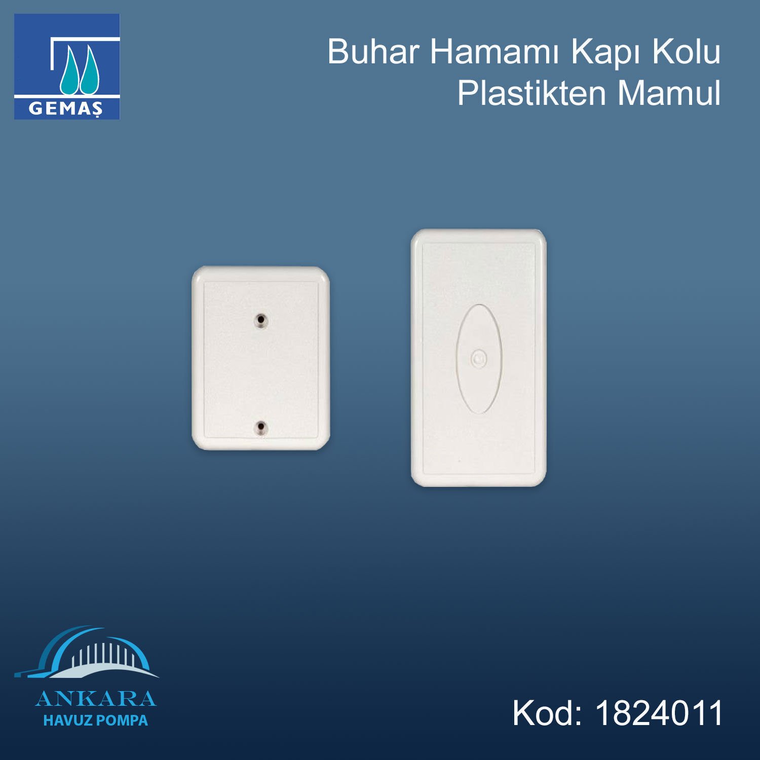 Buhar Hamamı Kapı Kolu