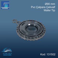 Ø90 mm Pvc Çalpara Çekvalf - Wafer Tip